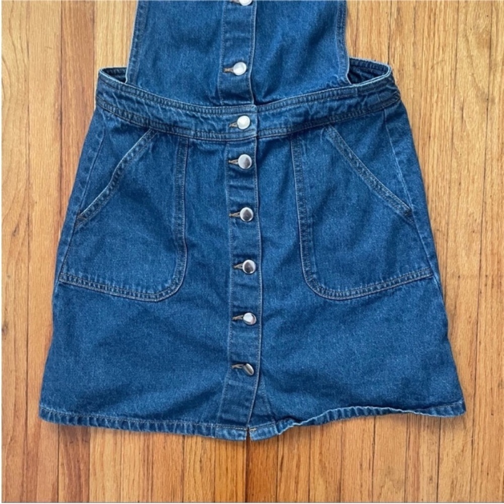 H&M Denim Dungaree Dress - Picture 4 of 9